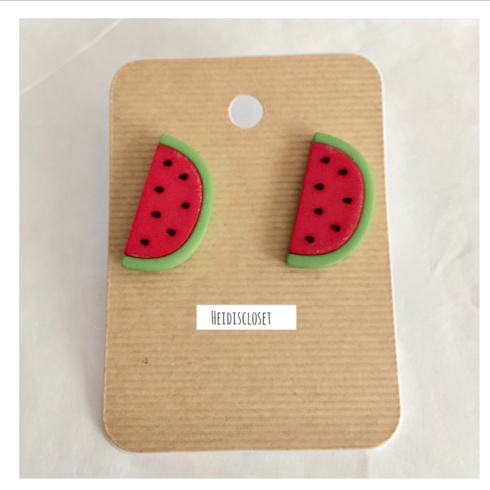 Watermelon Earrings. New!